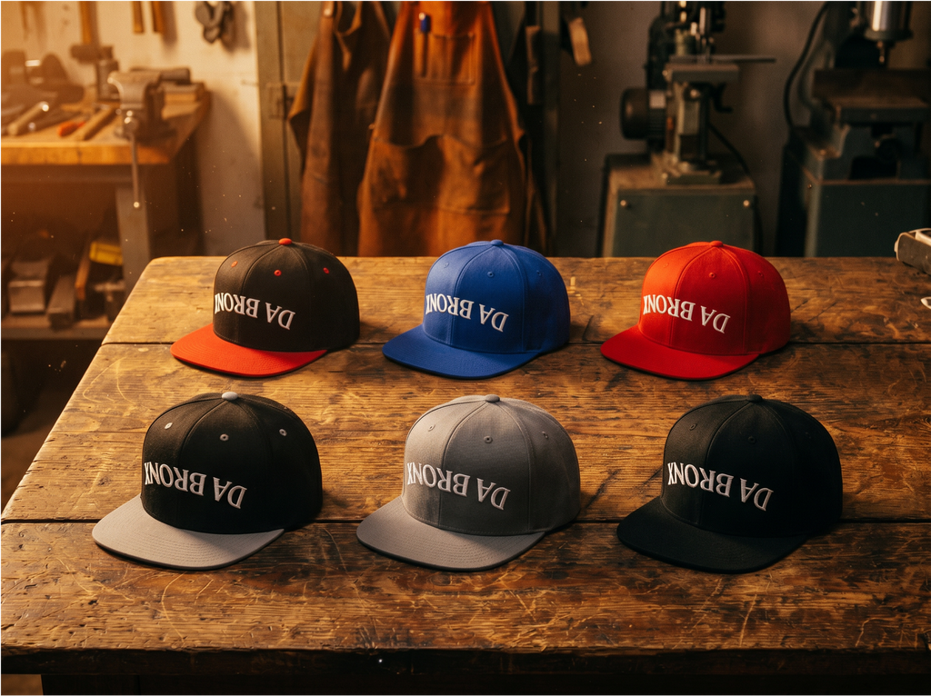 NYC Flat Bill Cap: Da Bronx