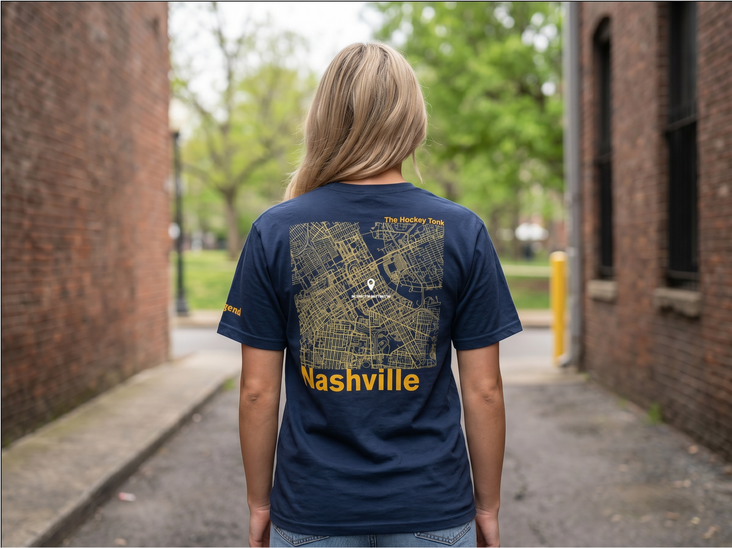 Nashville t-shirt: The Hockey Tonk