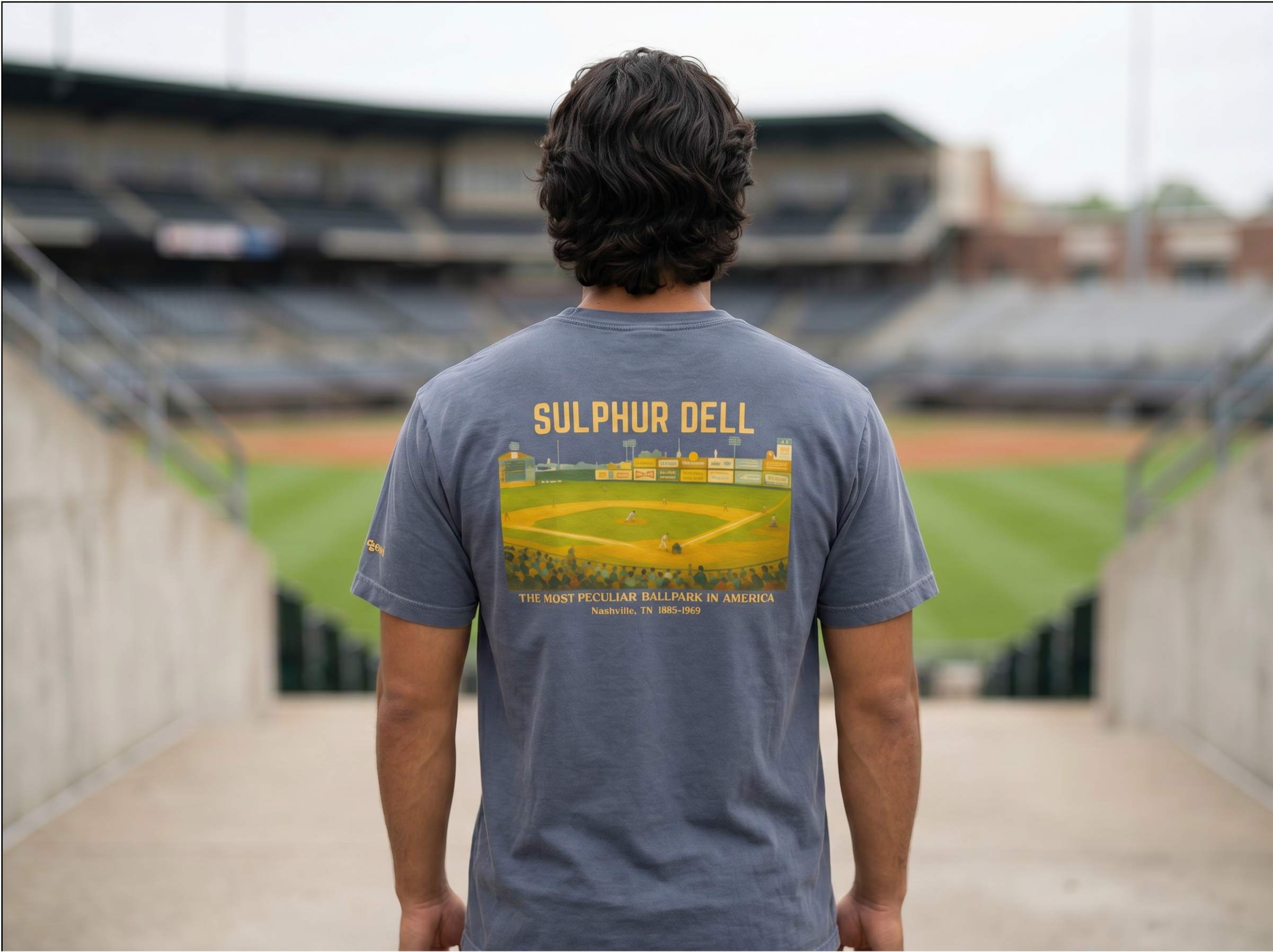 Nashville t-shirt: The Most Peculiar Ballpark in America