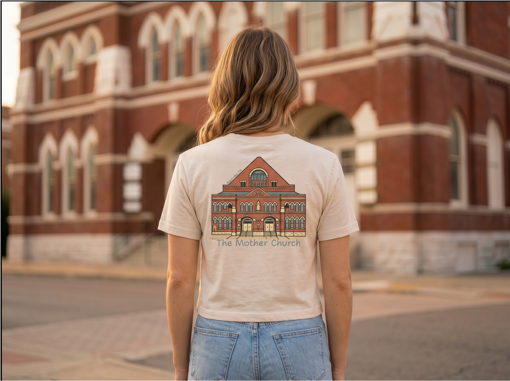 Nashville crop top: The Mother Church