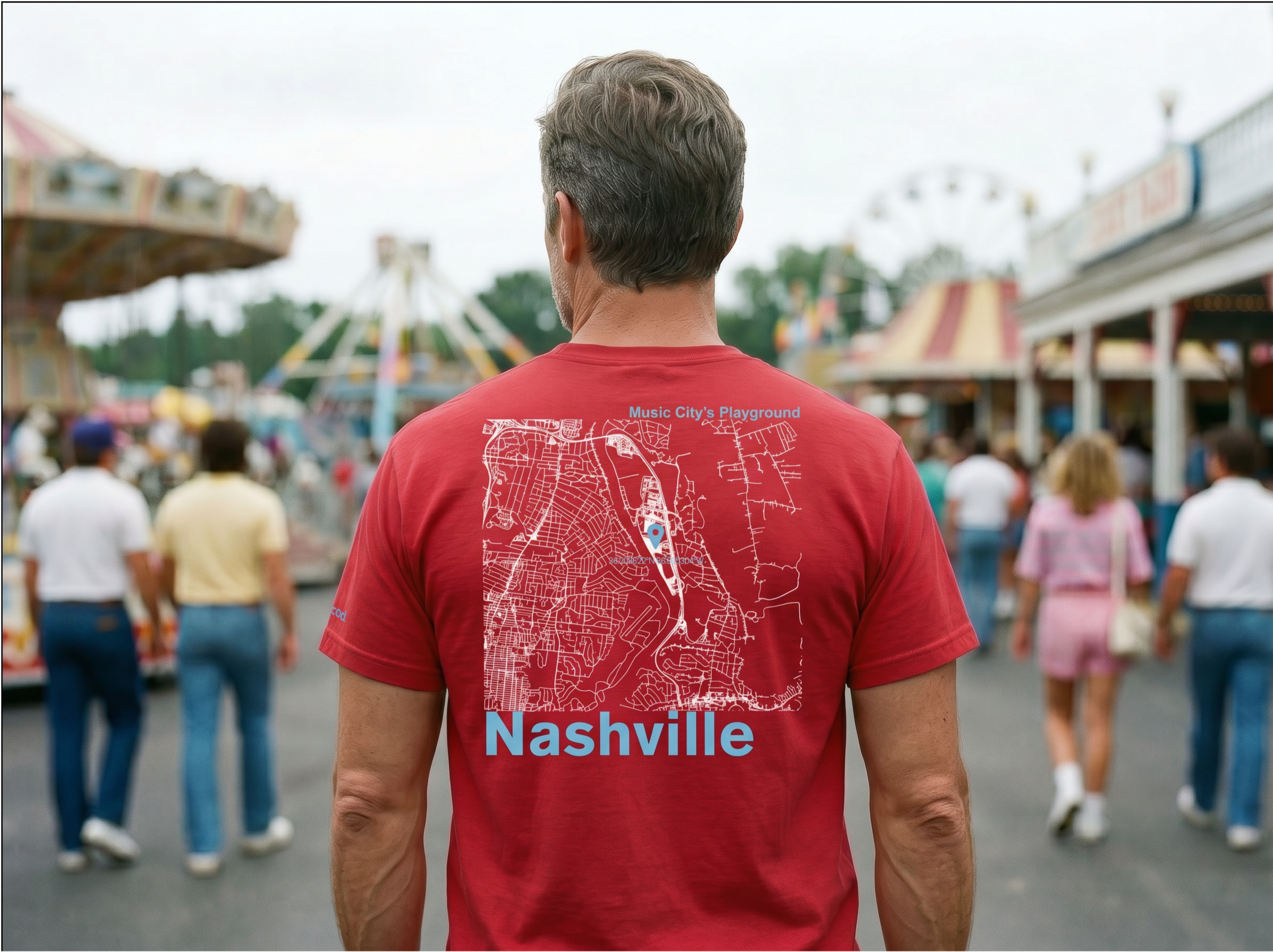 Nashville t-shirt: Music City's Playground