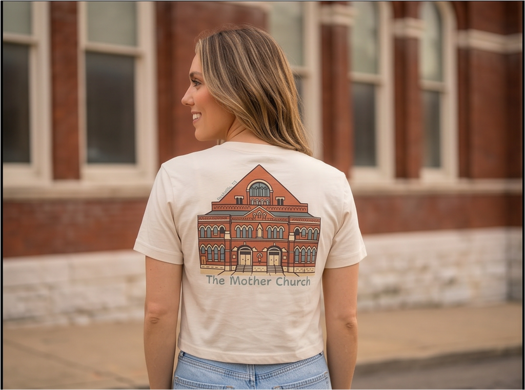 Nashville crop top: The Mother Church