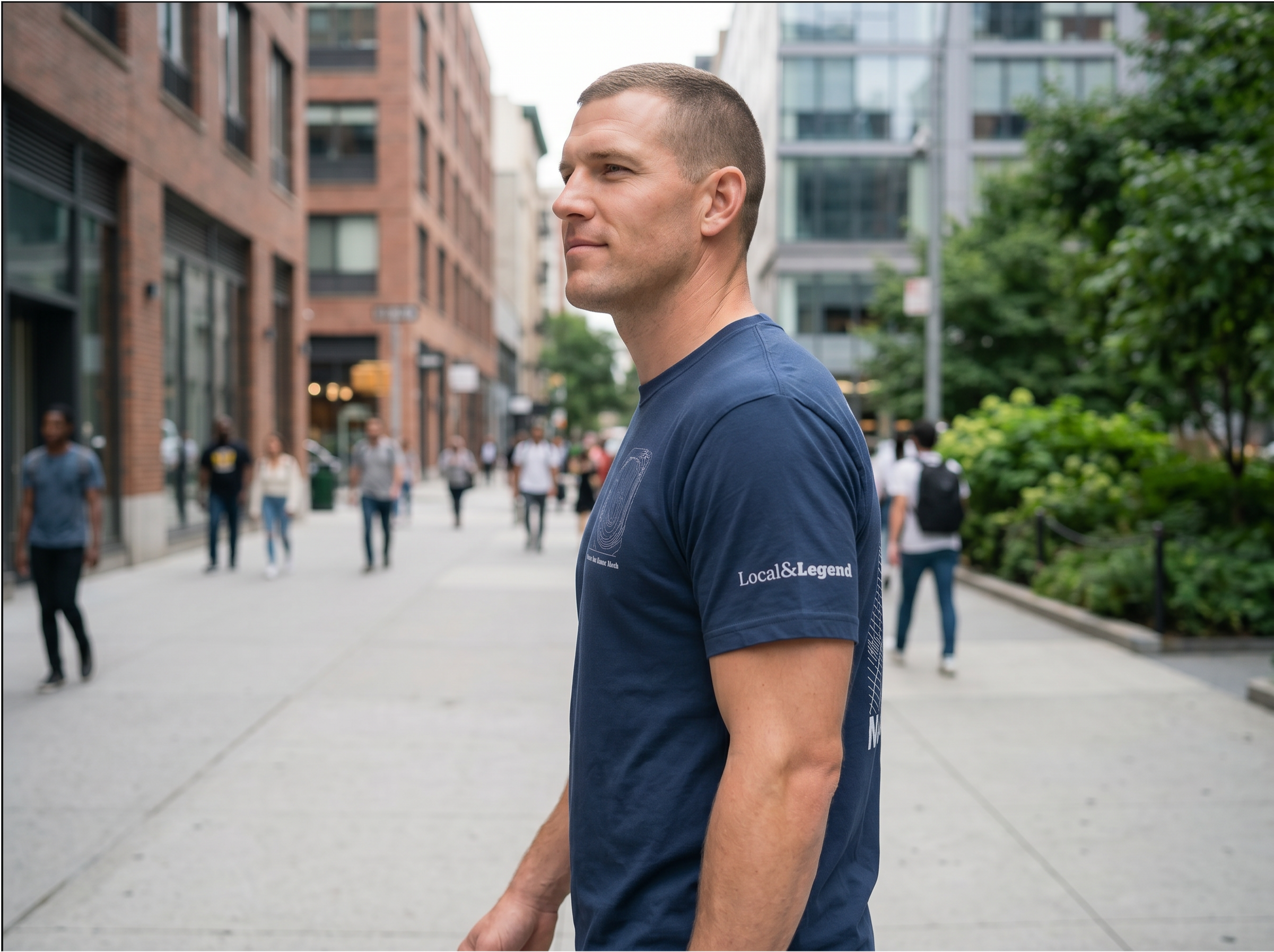 NYC t-shirt: The House that Ruth Built (Navy)