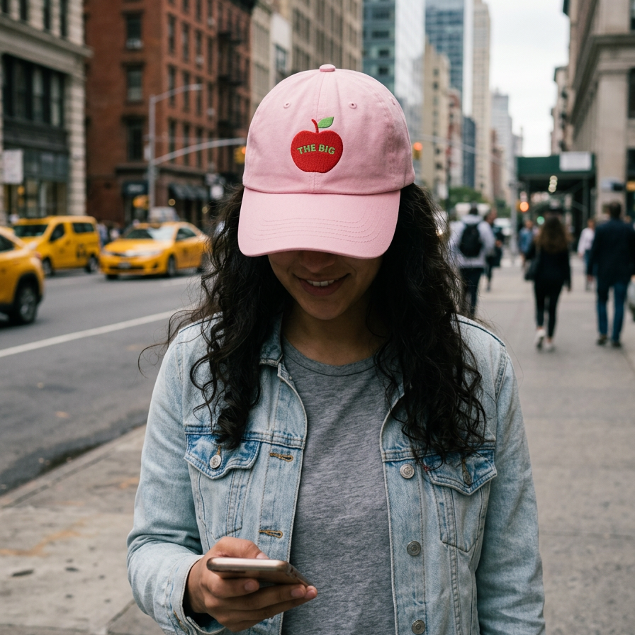NYC hat: the Big Apple