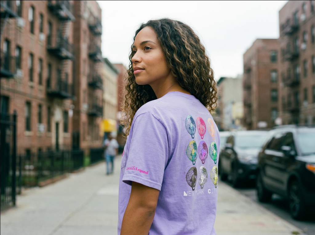 NYC pocket t-shirt: The World's Borough