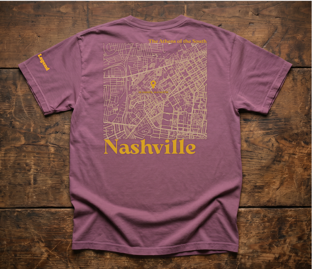 Nashville t-shirt: The Athens of the South