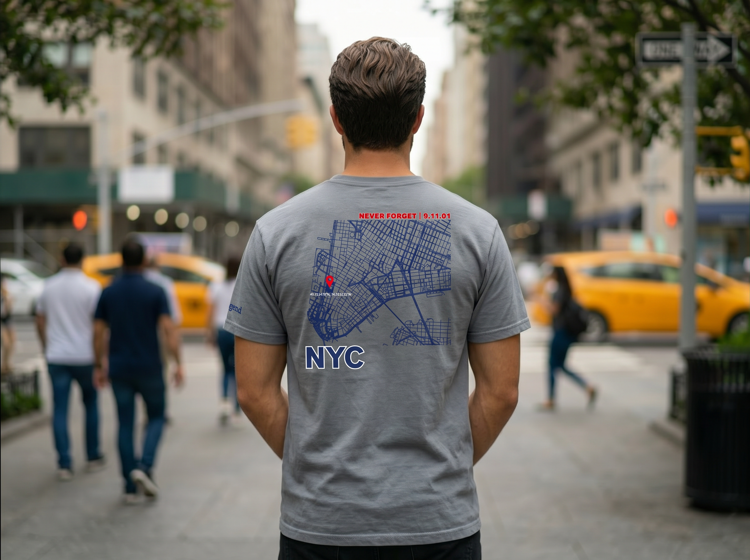 NYC t-shirt: Never Forget