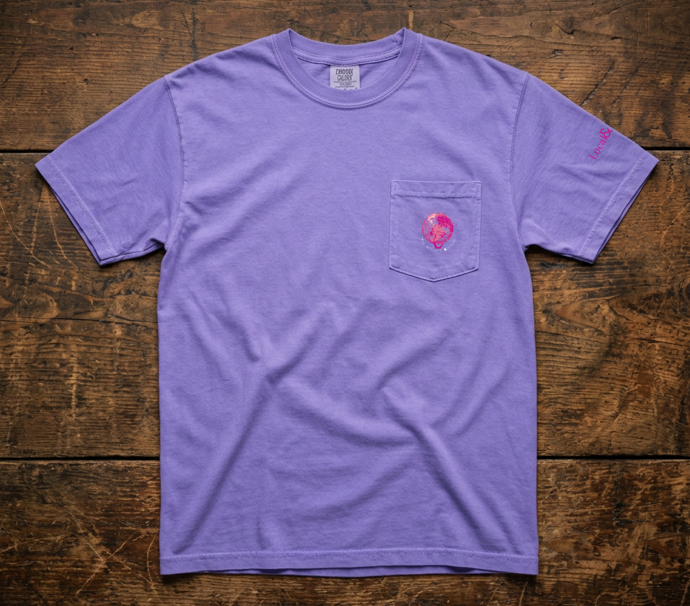 NYC pocket t-shirt: The World's Borough