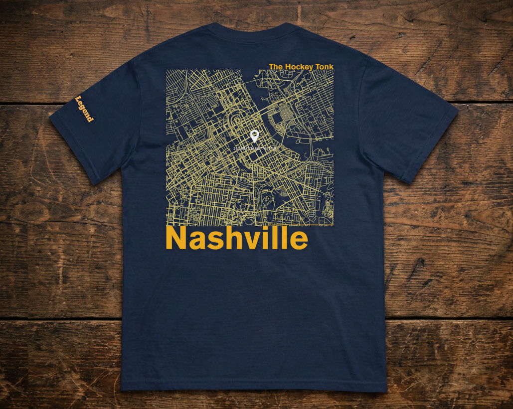 Nashville t-shirt: The Hockey Tonk