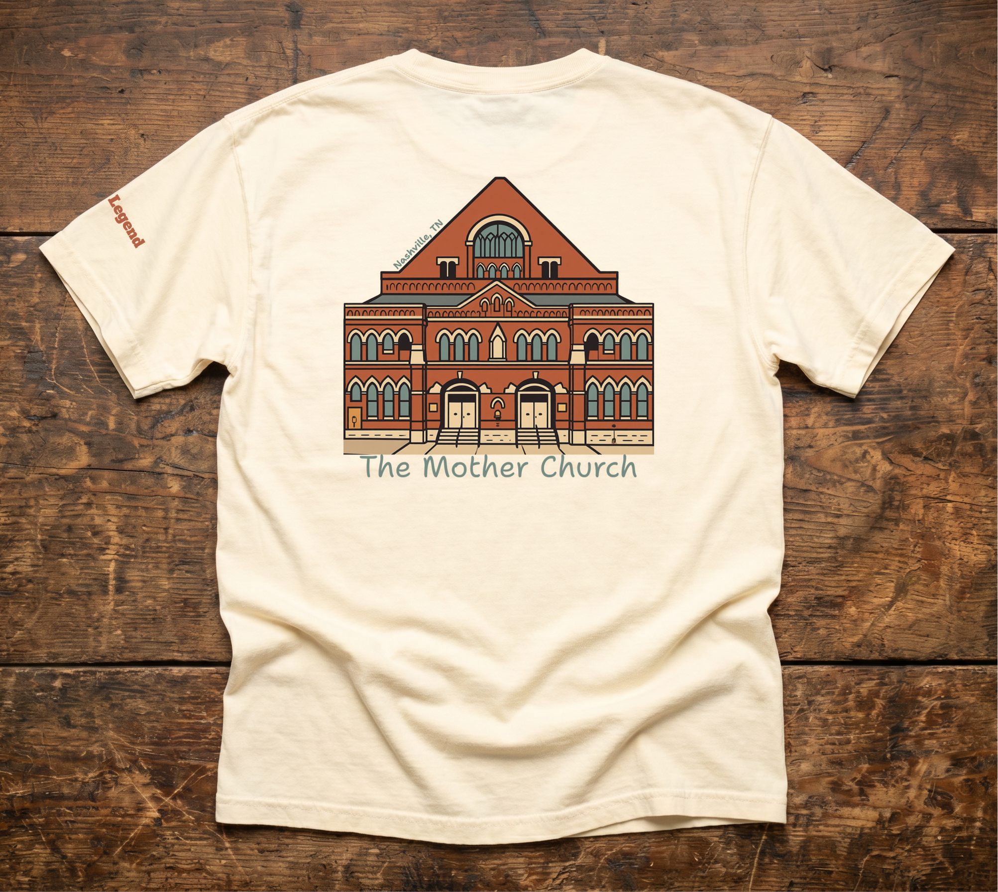 Nashville t-shirt: The Mother Church