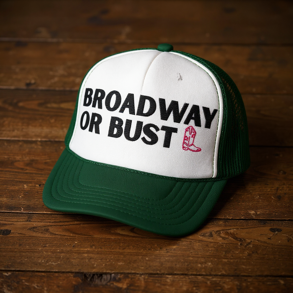 Nashville Foam trucker hat: Broadway or Bust