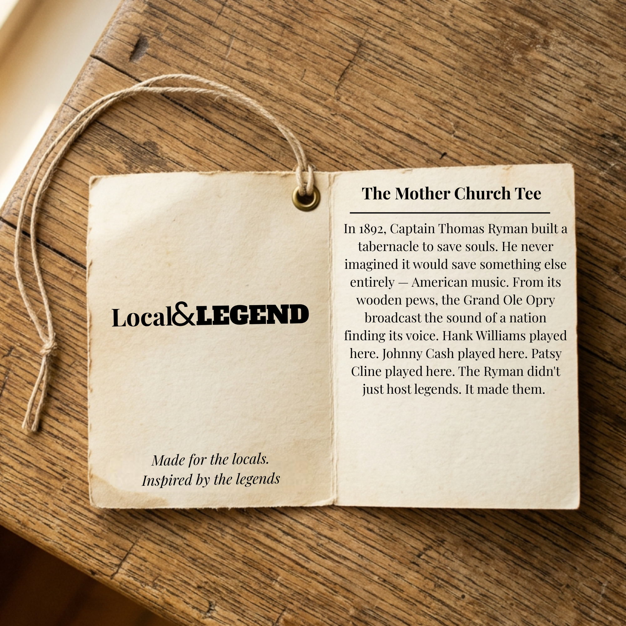 Nashville t-shirt: The Mother Church